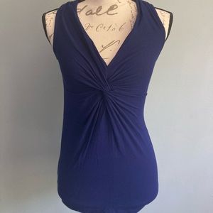 Front twist jersey top Banana republic size XS